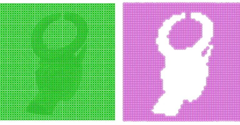 Image tracer met patroon opties